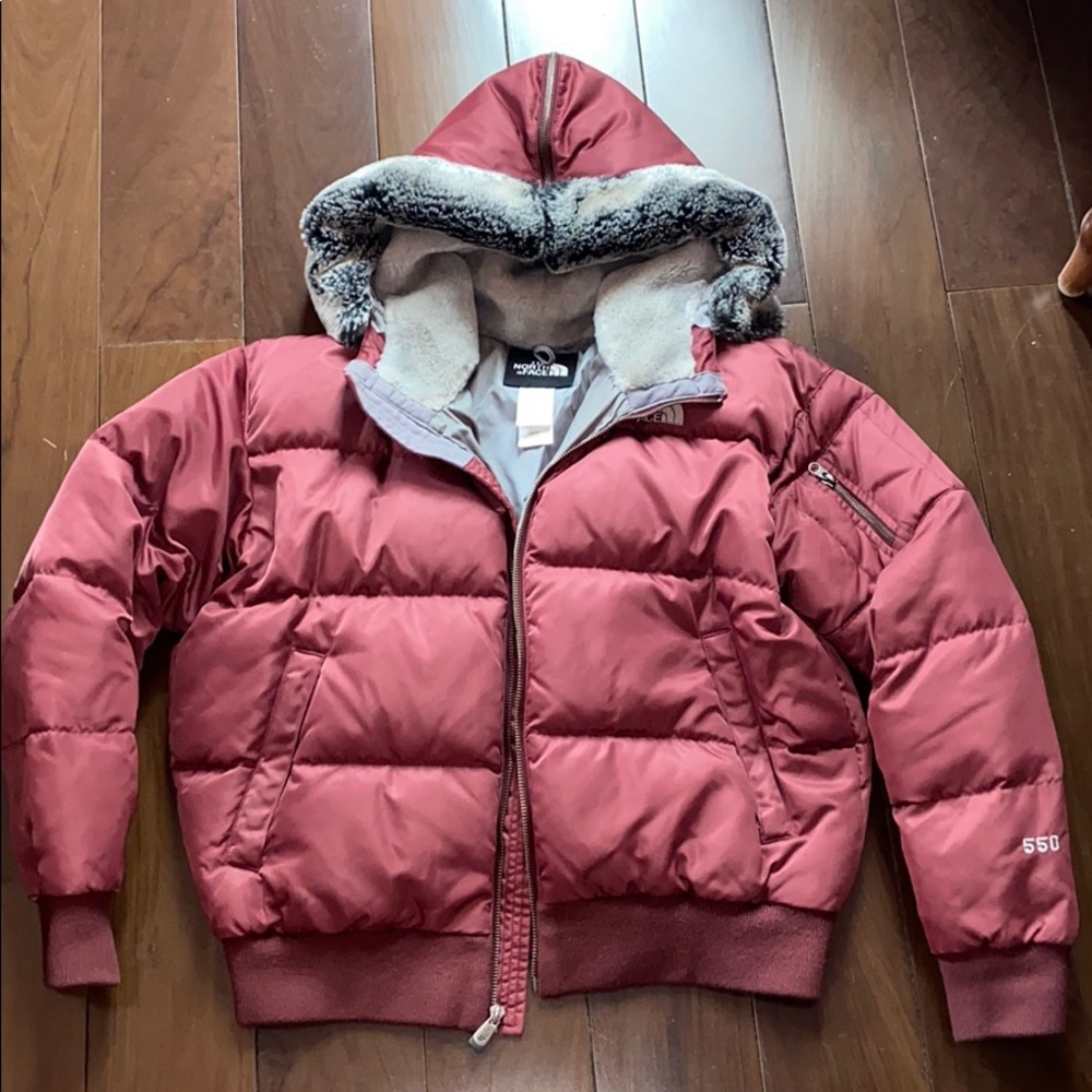 NORTH FACE JACKET with zipper pockets fits medium